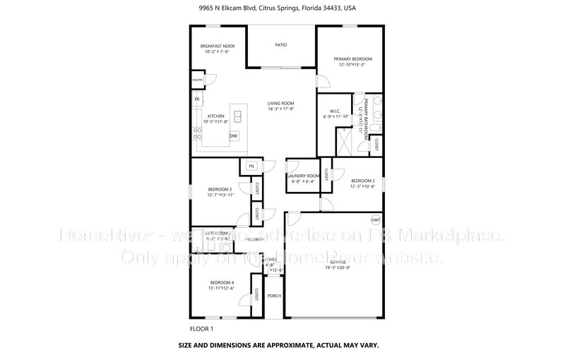 Available Now! Amazing 4 bed 2 bath home! property image