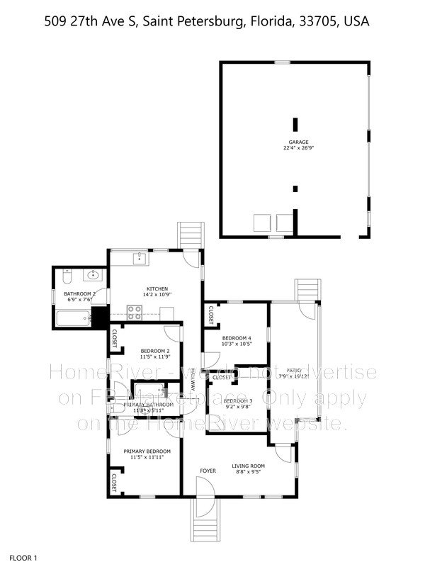 Move-in Ready! 509 27th Ave. S. Saint Petersburg, FL 33705 property image