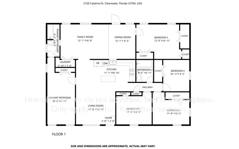 Available Now! 2120 Catalina Dr, Clearwater FL 33764 property image