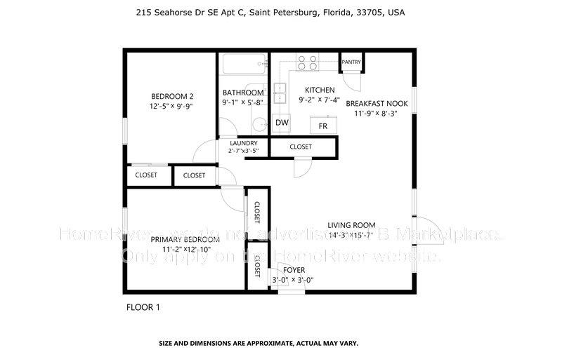Move In Ready! - 215 Seahorse Dr SE Apt C Saint Petersburg, FL 33705 property image