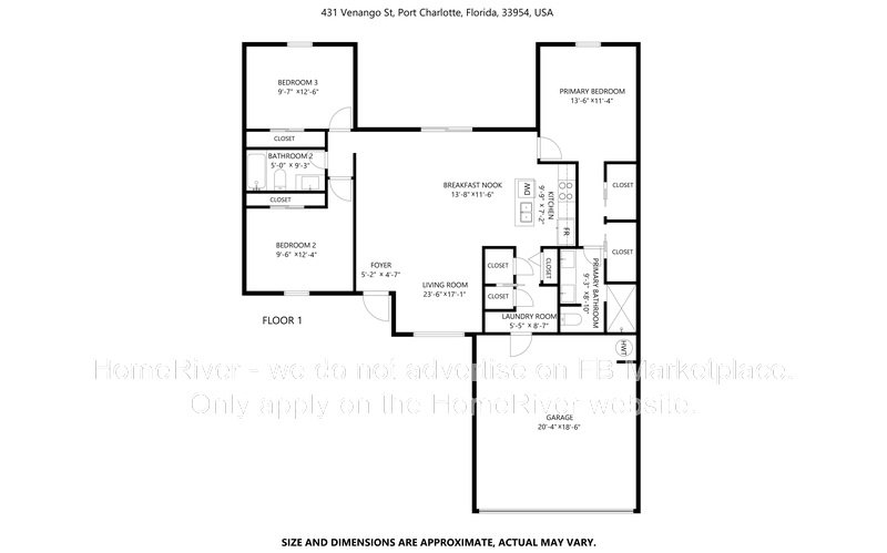 Move In Ready! - 431 Venango St Port Charlotte , FL 33954 property image