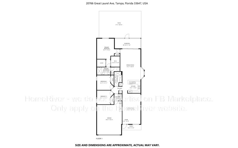 Move In Ready! - 20766 GREAT LAUREL AVE, TAMPA FL 33647 property image