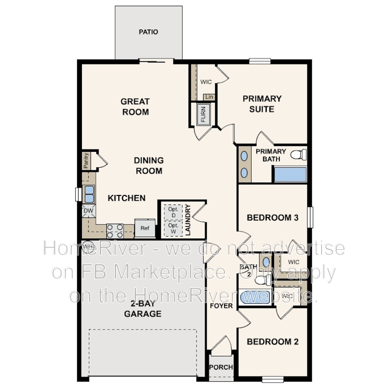 Available Now! Amazing 3 bedroom, 2 bathroom home! property image