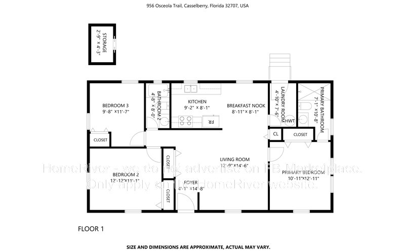 Available Now! Amazing 3 bedroom, 2 bath home! property image