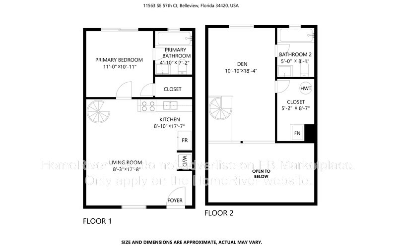 Move In Ready! - 11563 SE 57TH CT, BELLEVIEW FL 34420 property image