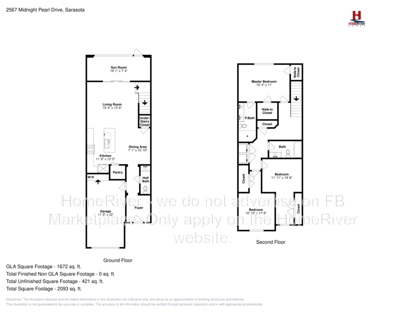 Move In Ready! - 2567 MIDNIGHT PEARL DR SARASOTA FL 34240 property image