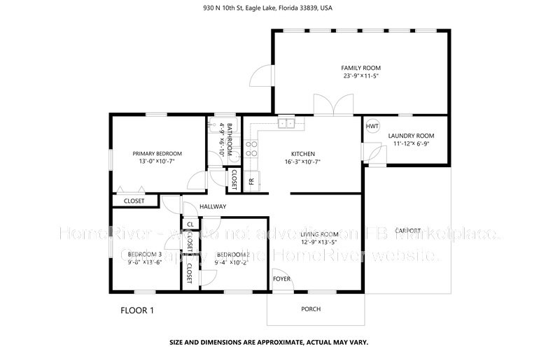 Available Now! Amazing 3 bed 1 bath! property image