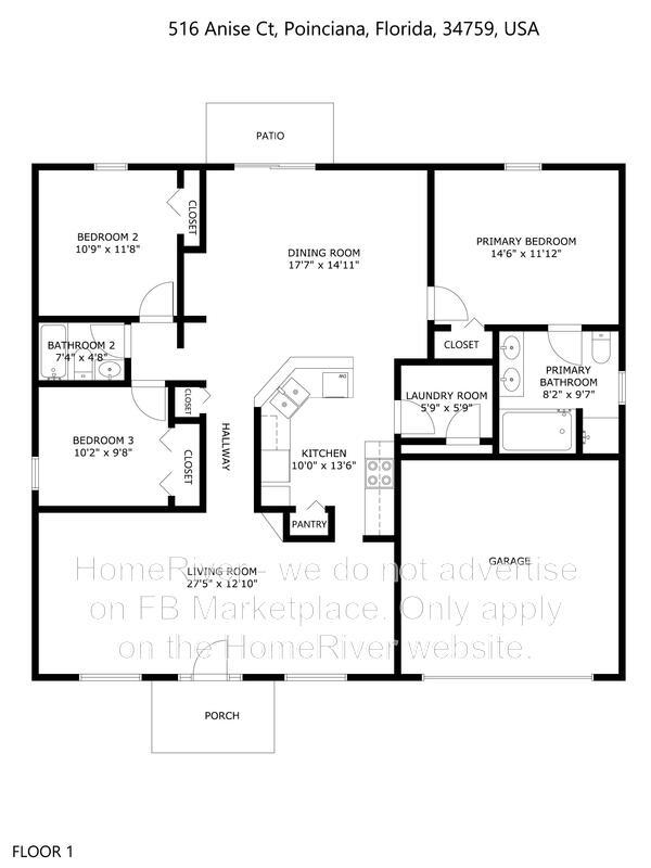 Available Now! Amazing 3 bed 2 bath home! property image