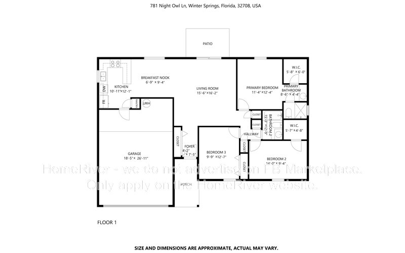 Pet-Friendly! Apply Now!!! 781 Night Owl Ln property image