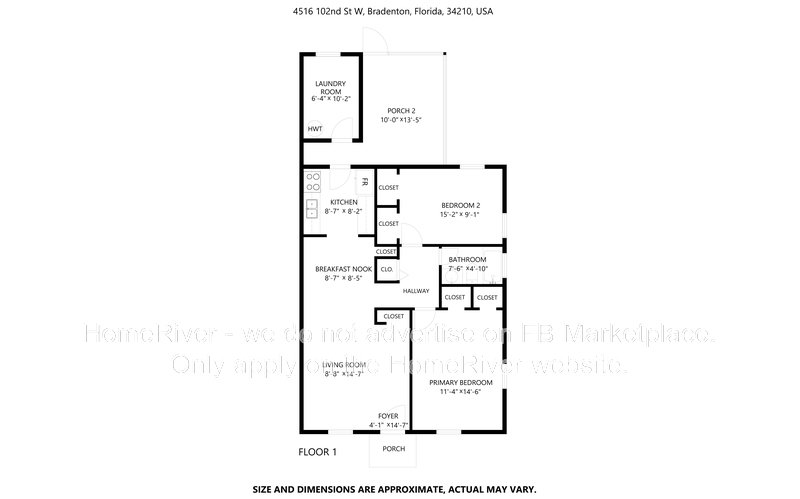 Bradenton Charm - Renovated 2BR w/ Screened Lanai property image