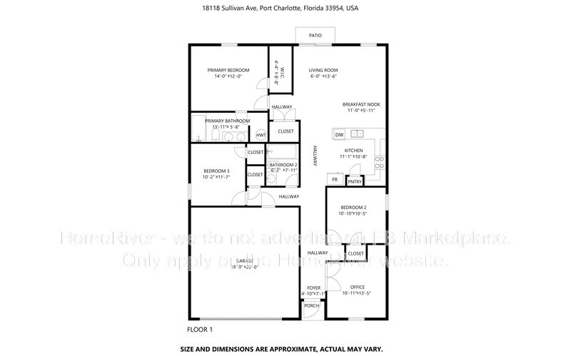 Beautiful 4 Bedroom Home in Port Charlotte | Pet Friendly! property image