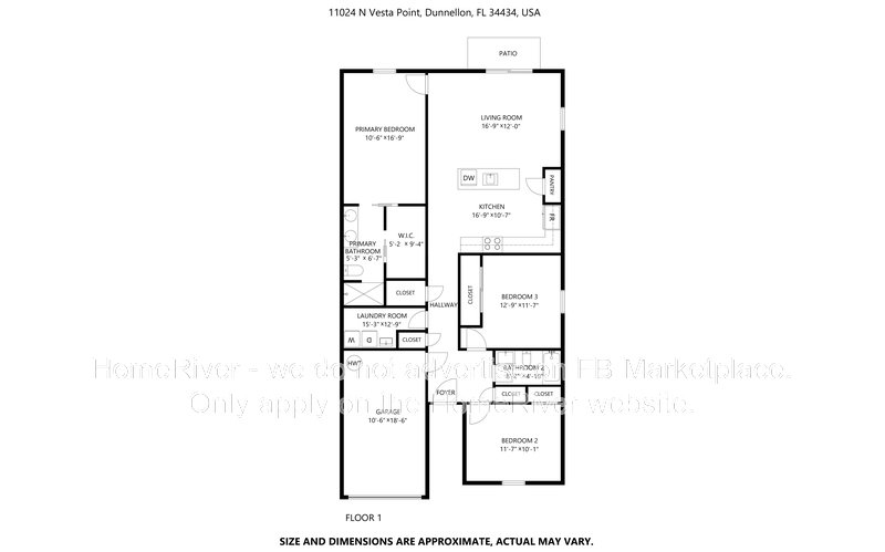 APPLY NOW! 11024 N VESTA PT, DUNNELLON FL 34434 property image