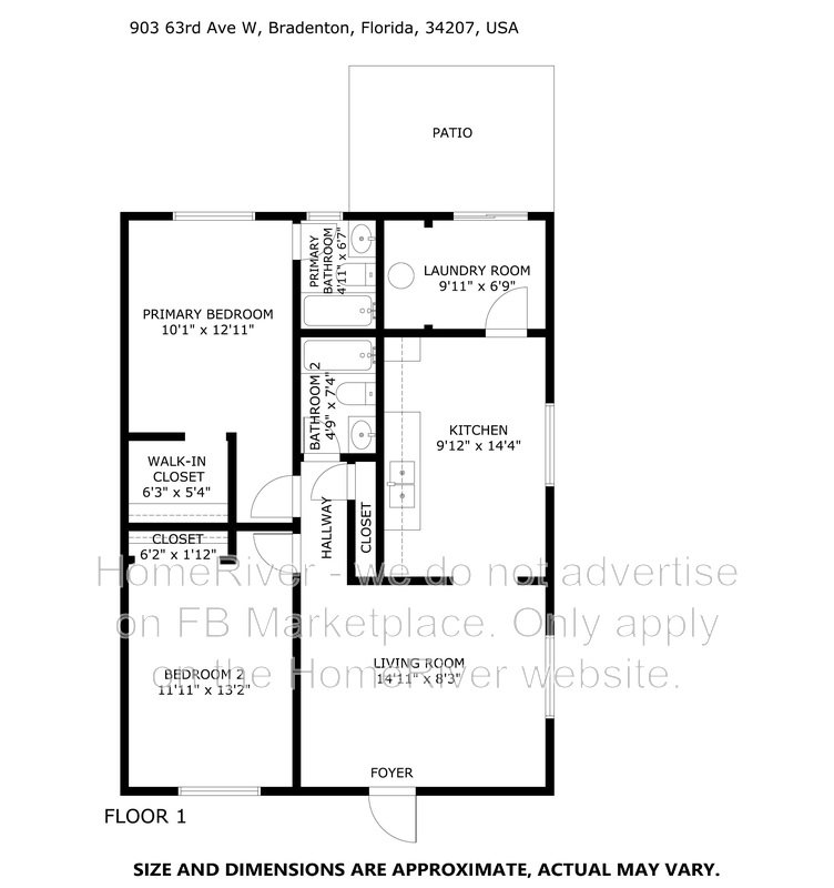 One Month Free-903 63rd 2 Bedroom Duplex for Rent property image