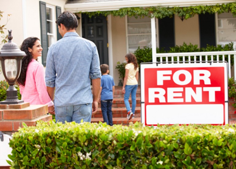 Landlord Resources Family Outside Home